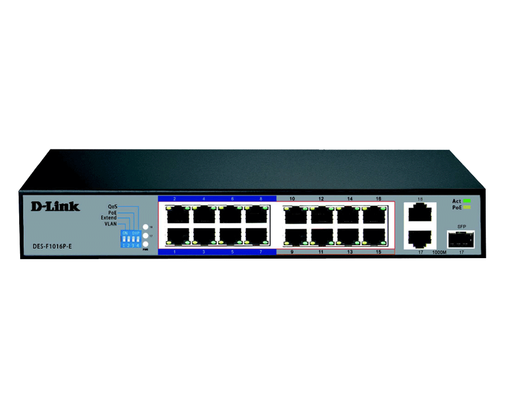 D-LINK DES-F1016P